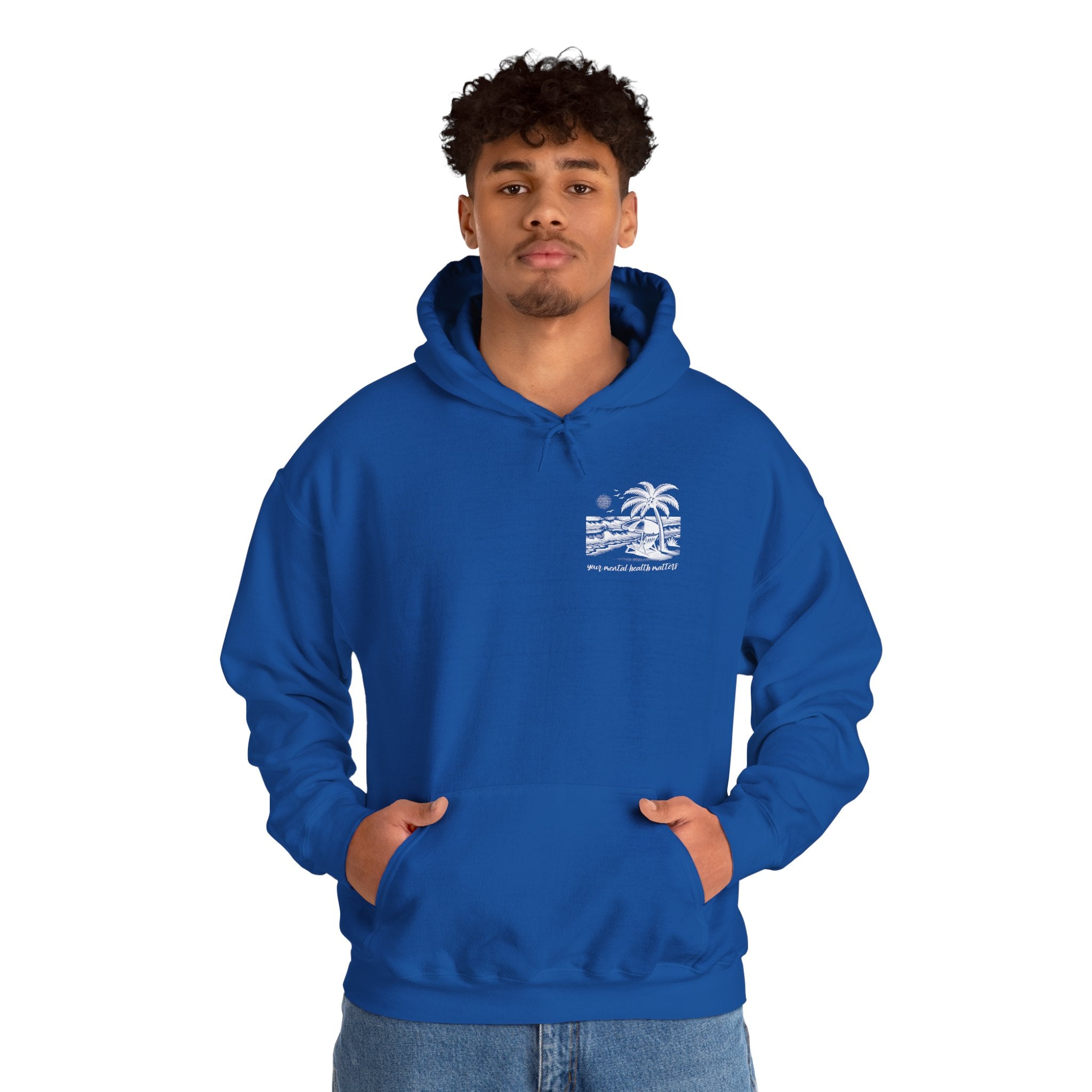 Mental Health Beach Day | Mental Health Hoodies