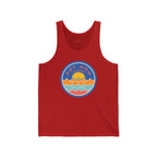 "Hot Mom Summer Beach Tank Top" - Ladies Tank Tops