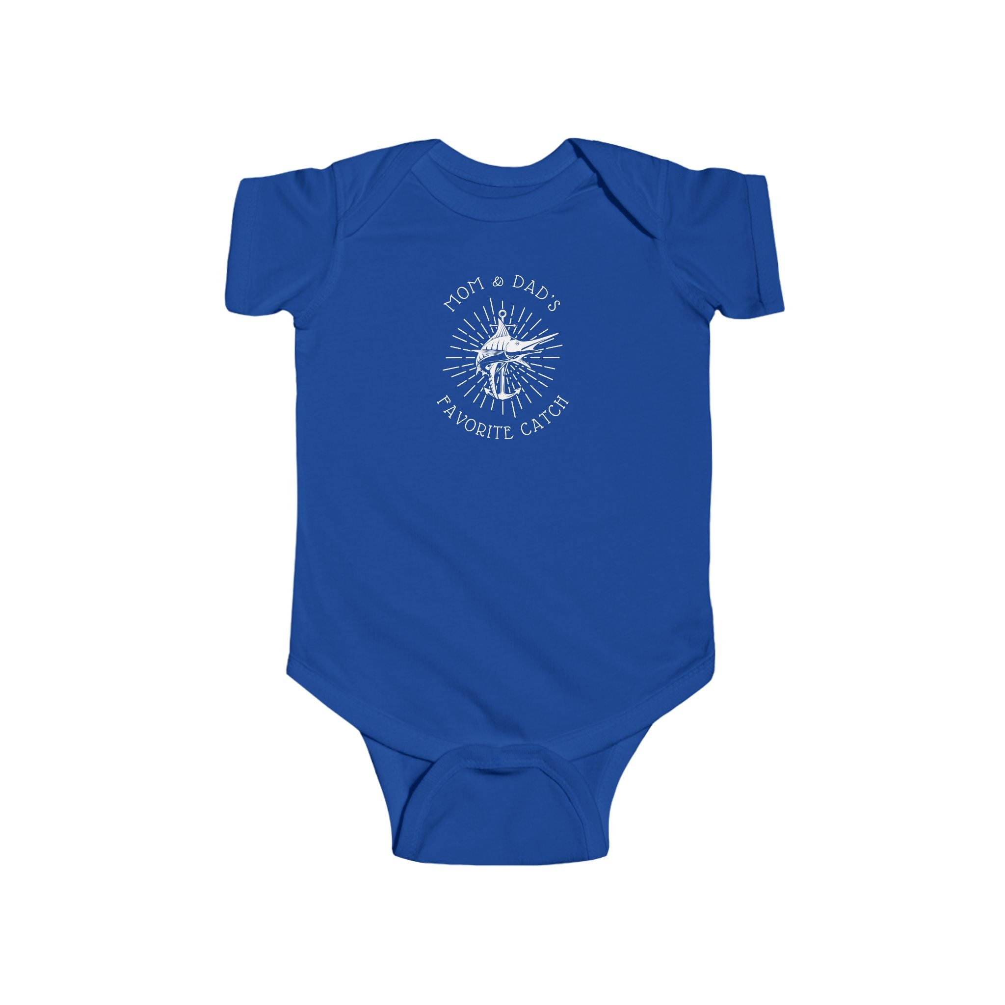 Mom and Dad's Favorite Catch | Fishing Onesie