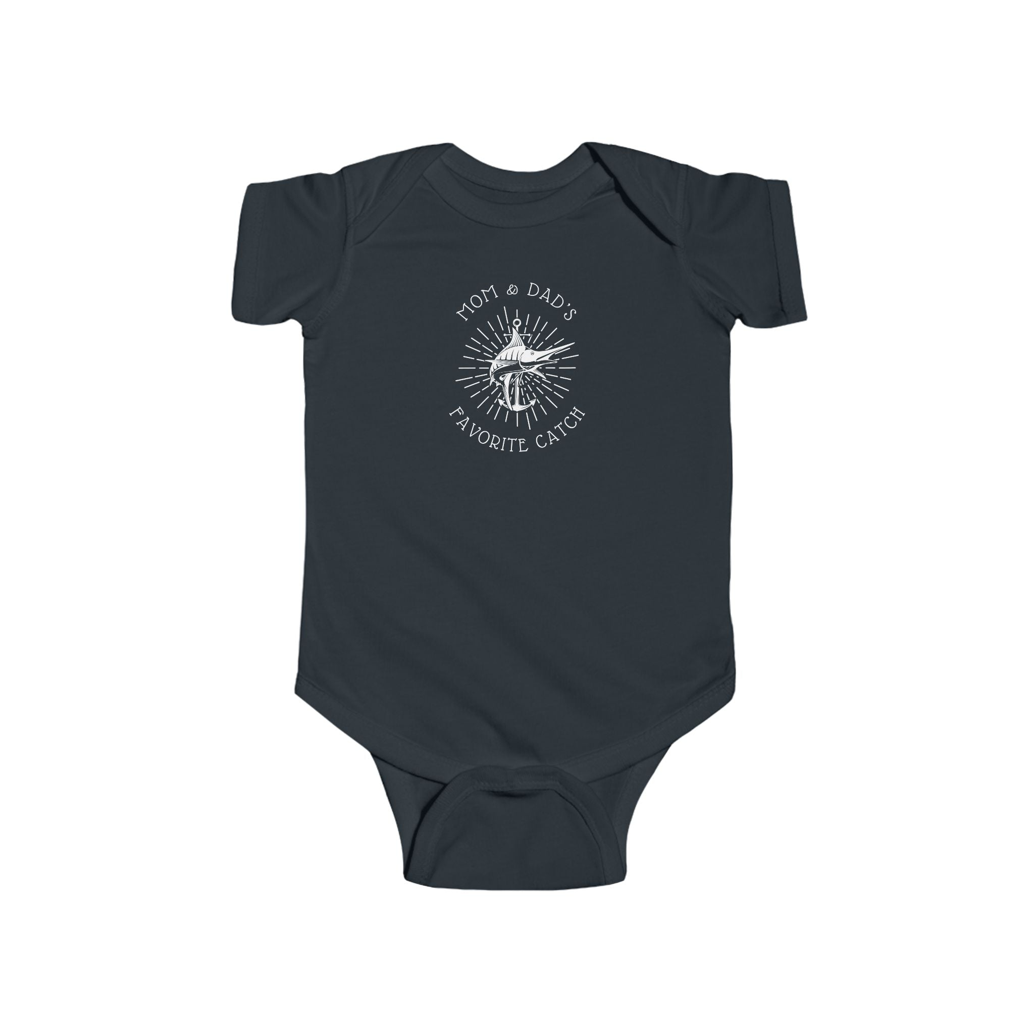 Mom and Dad's Favorite Catch | Fishing Onesie