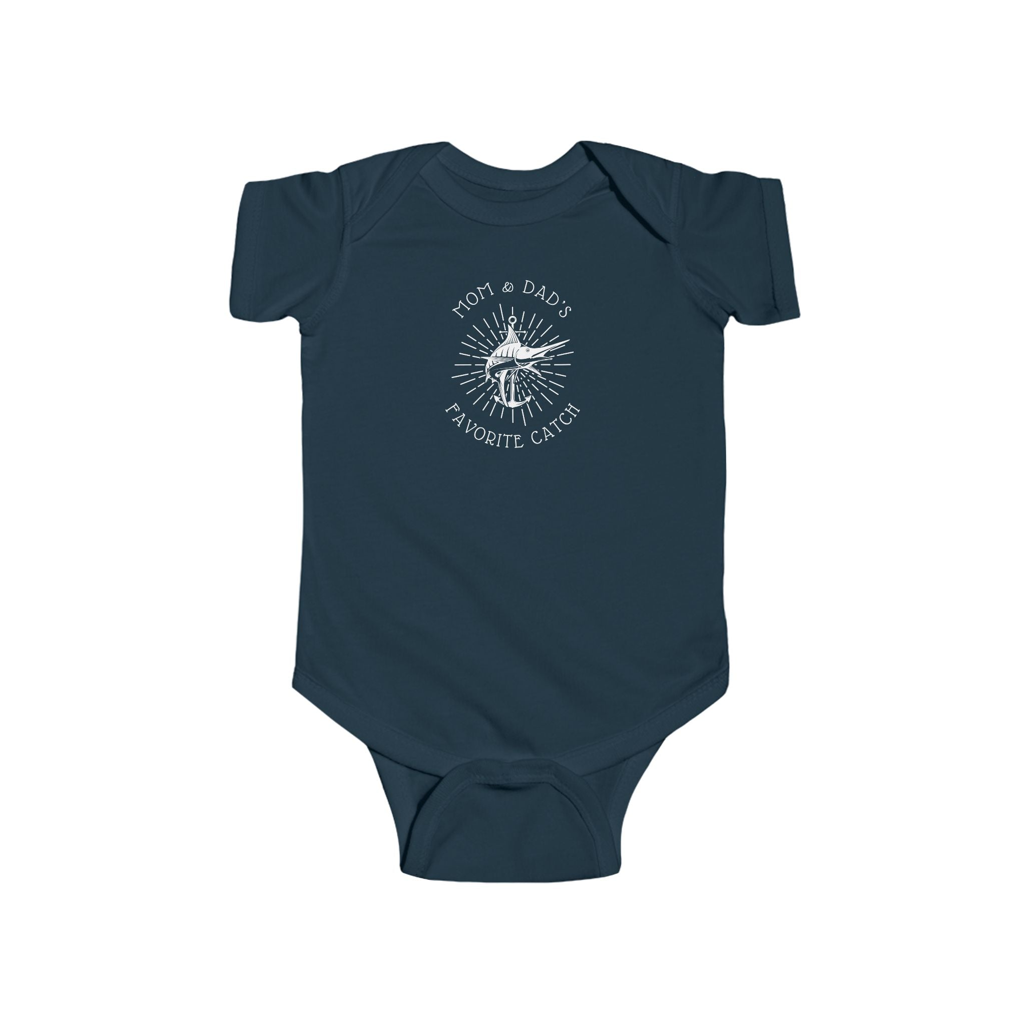 Mom and Dad's Favorite Catch | Fishing Onesie