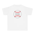 "My Dad Peaked in Little League" - Kids Baseball Shirts