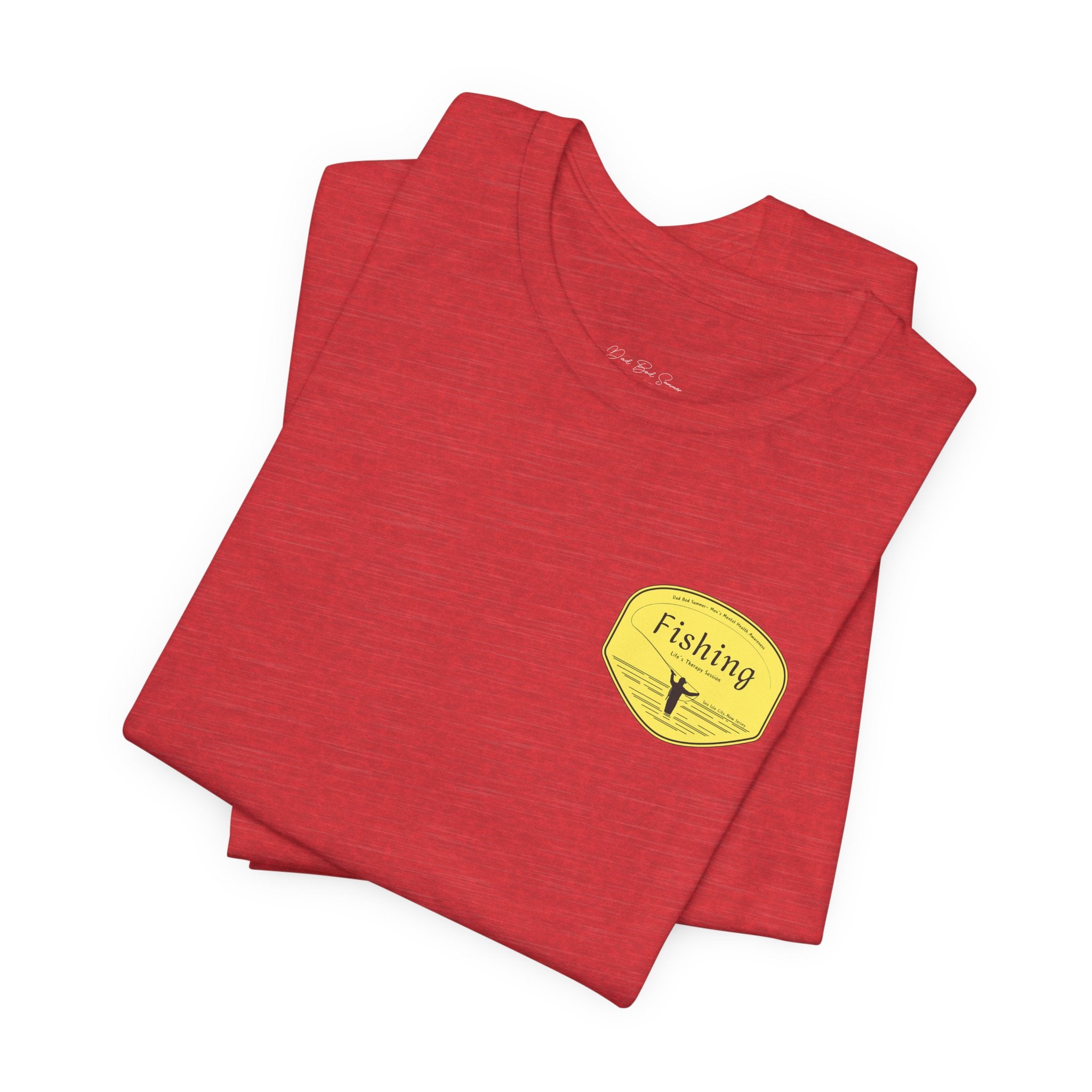 "Fishing, Life's Therapy Session" - Fishing T Shirts