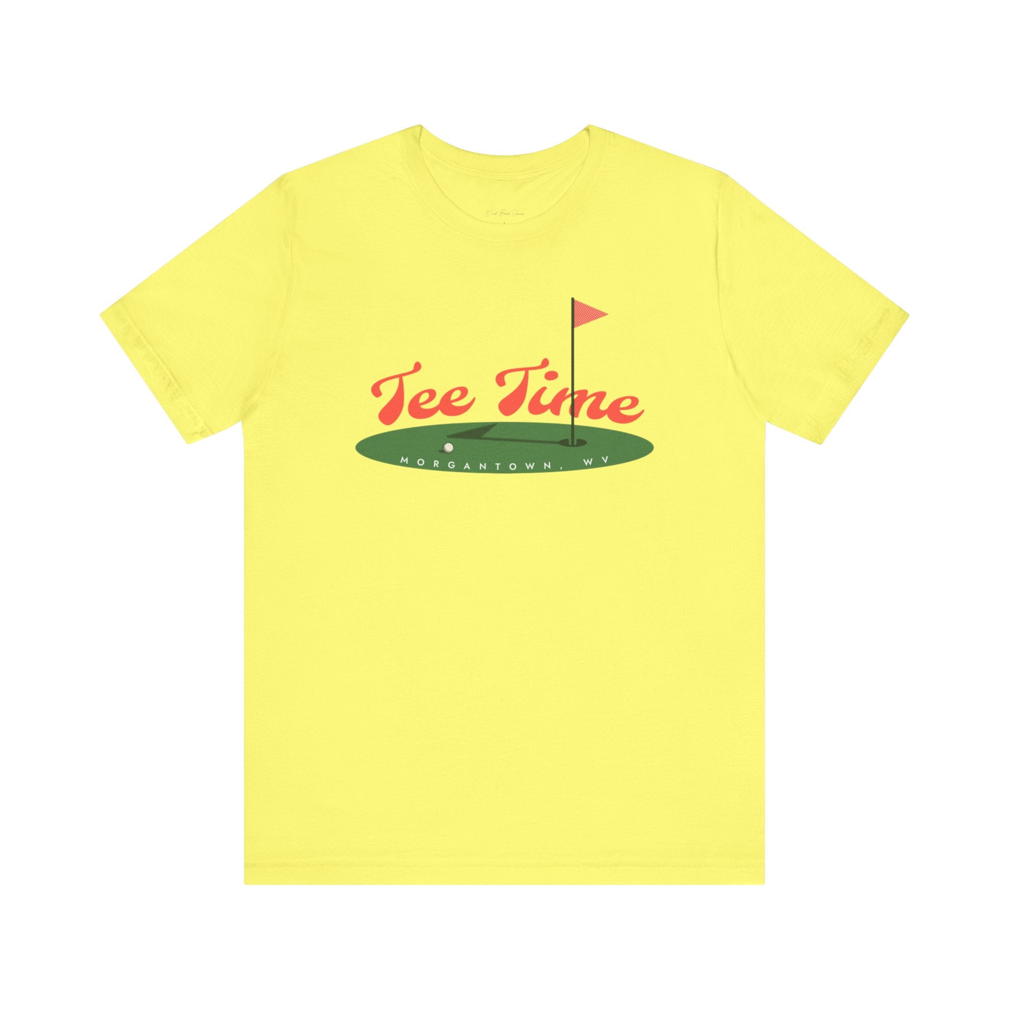 "Morgantown, West Virginia Golf Tee Time" - Golf T Shirts