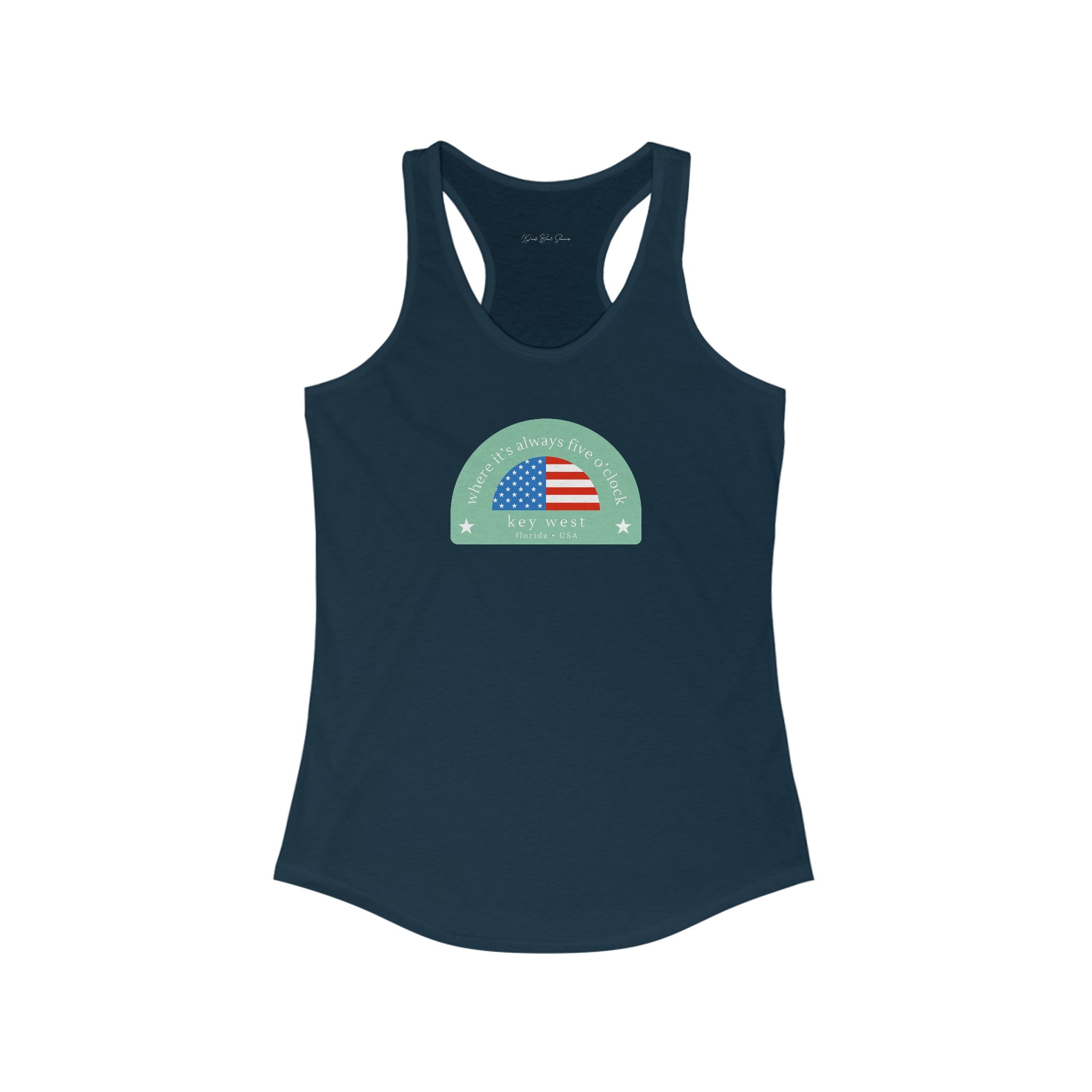 "Where It's Always Five O'Clock" - Ladies Tank Top