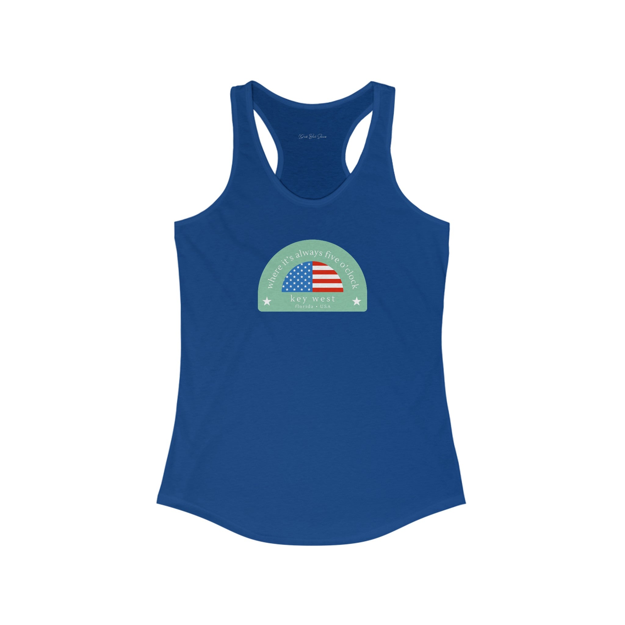 "Where It's Always Five O'Clock" - Ladies Tank Top
