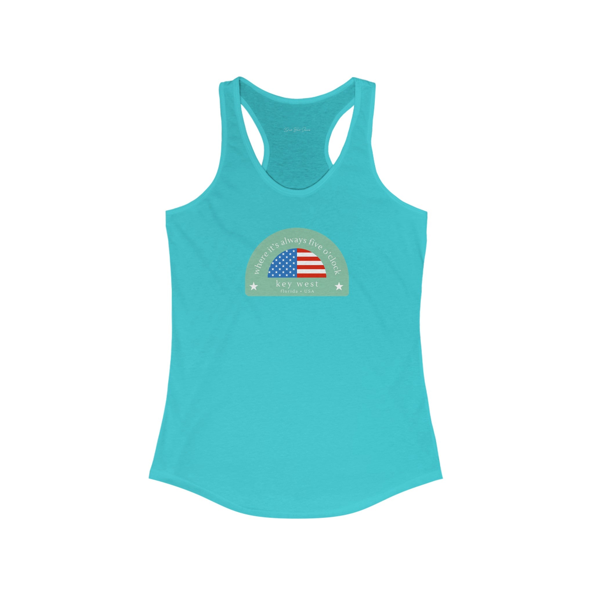 "Where It's Always Five O'Clock" - Ladies Tank Top