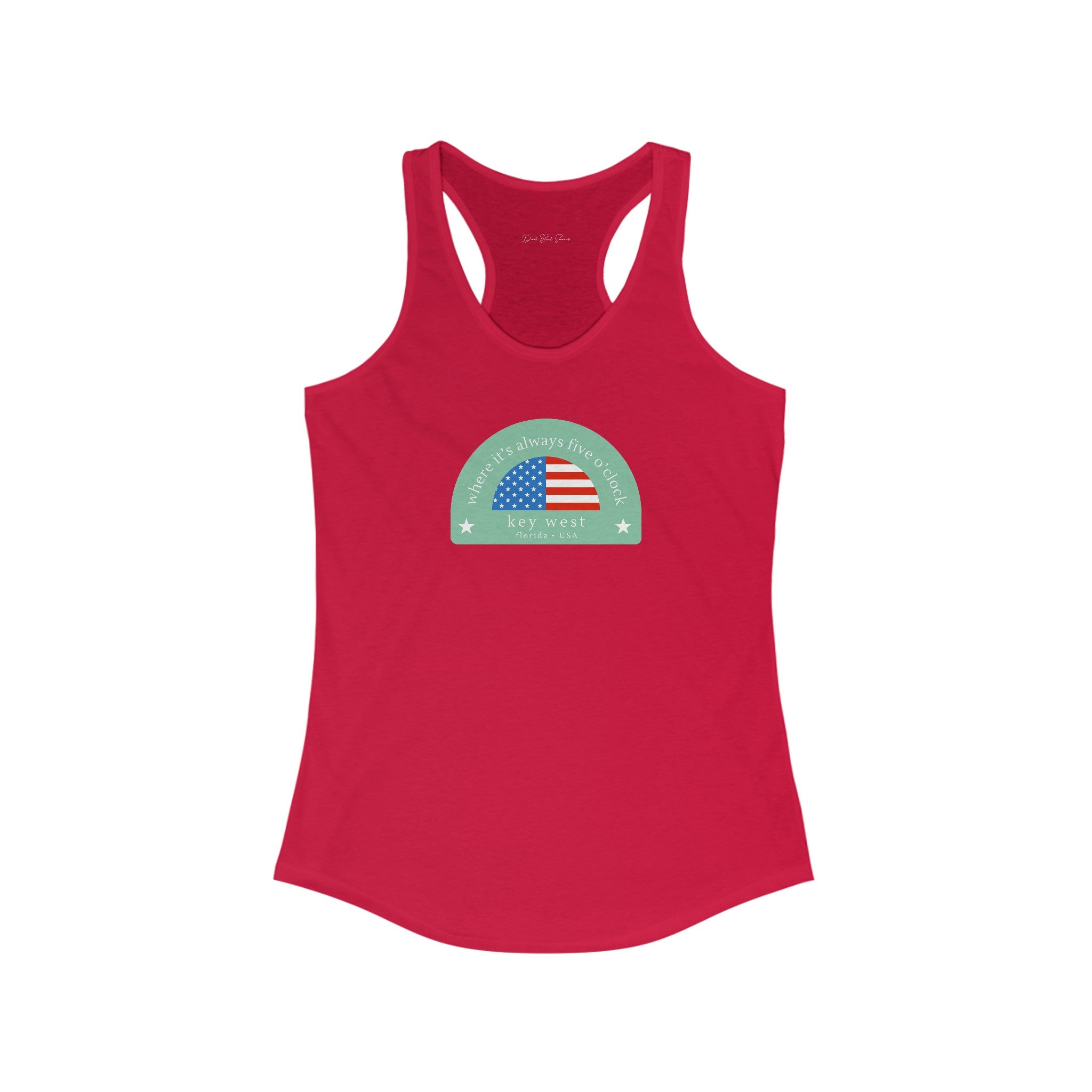 "Where It's Always Five O'Clock" - Ladies Tank Top