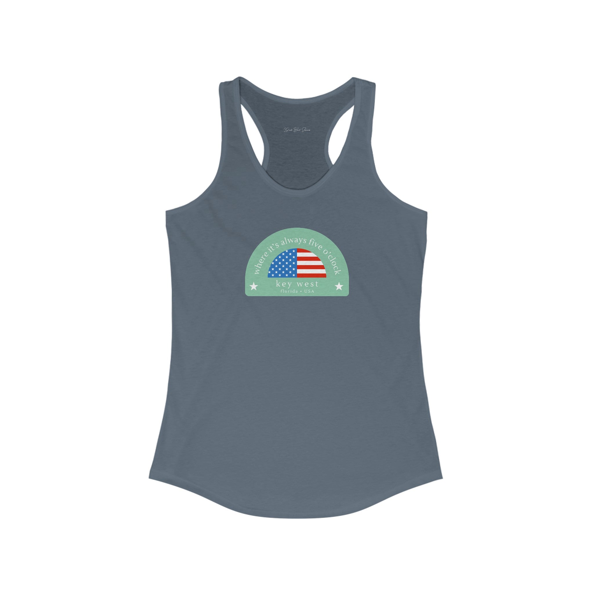 "Where It's Always Five O'Clock" - Ladies Tank Top