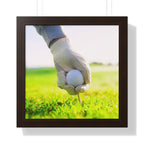 "Teeing Off" - Golf Wall Art