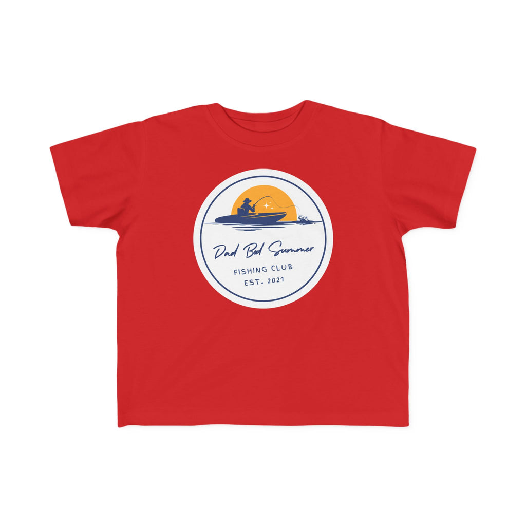 Dad Bod Summer Fishing Club | Toddler Fishing Shirt