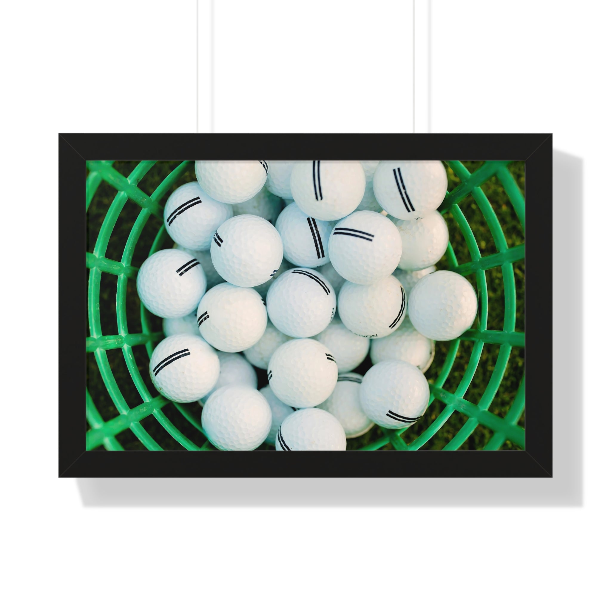 "A Day At The Range" - Golf Wall Art