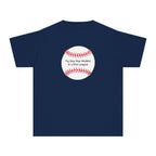 "My Pop Pop Peaked in Little League" - Kids Baseball Shirts