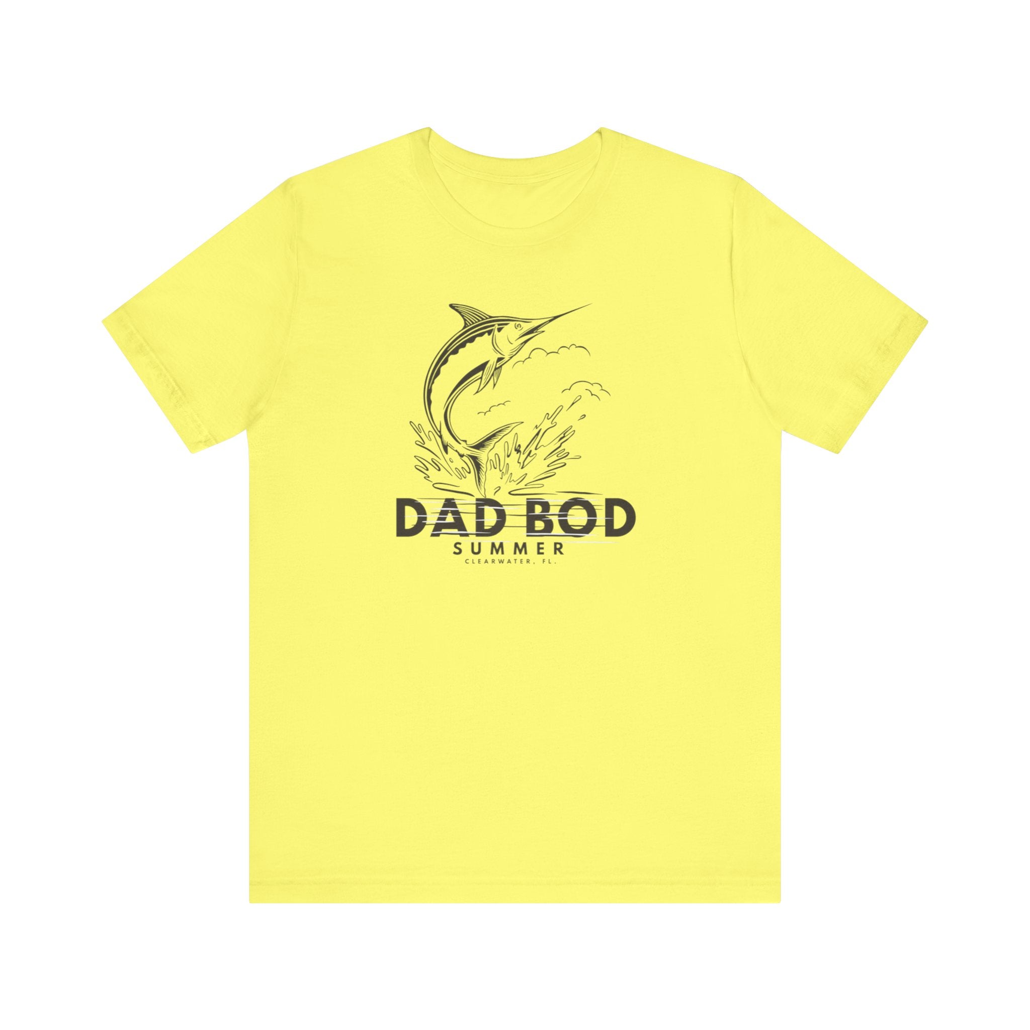 Clearwater, Florida Fishing Shirt - Dad Bod Summer