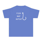 Fish Nap Repeat | Kids Fishing Shirt