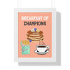 Breakfast of Champions- Kitchen Wall Art - Dad Bod Summer