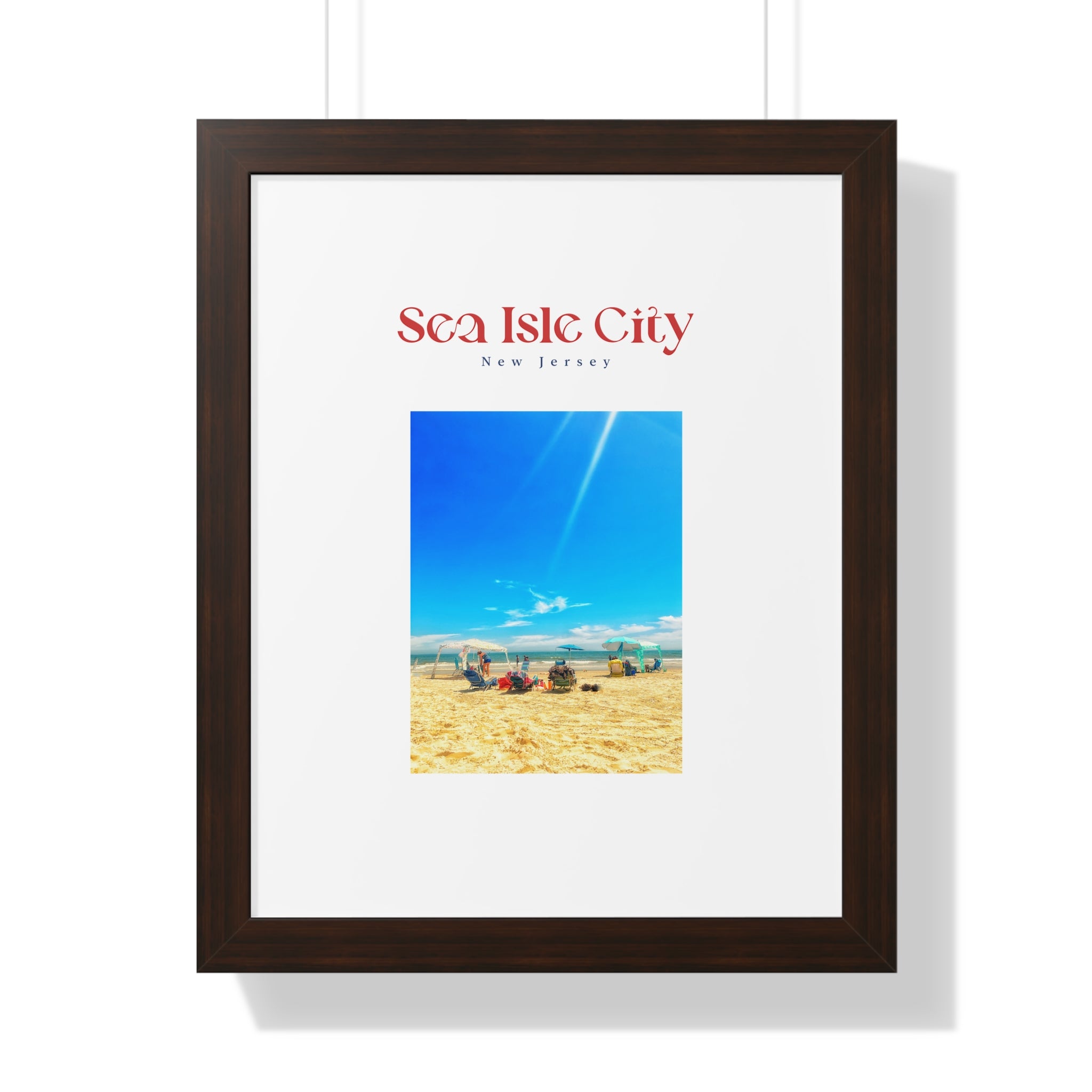 45th Street Beach - Sea Isle City Wall Art - Beach House Wall Art - Sea Isle City