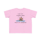 I Got My Fishing Genes From My Grandpop | Toddler Fishing Shirt