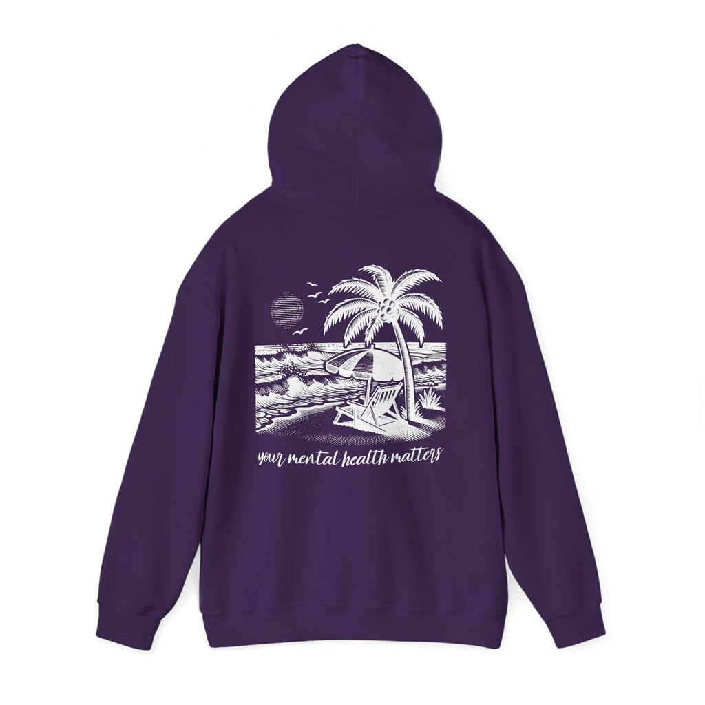 Mental Health Beach Day | Mental Health Hoodies