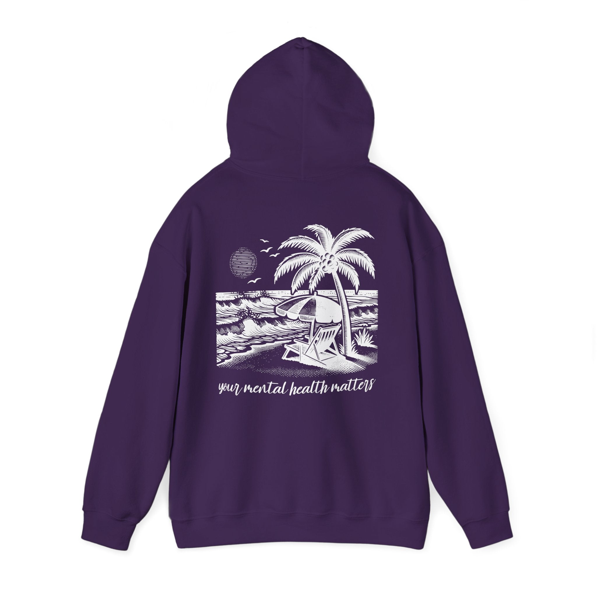 Mental Health Beach Day | Mental Health Hoodies