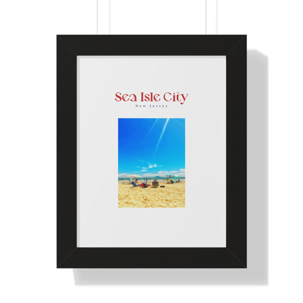 Sea Isle City- 45th Street- Pre Framed - Dad Bod Summer