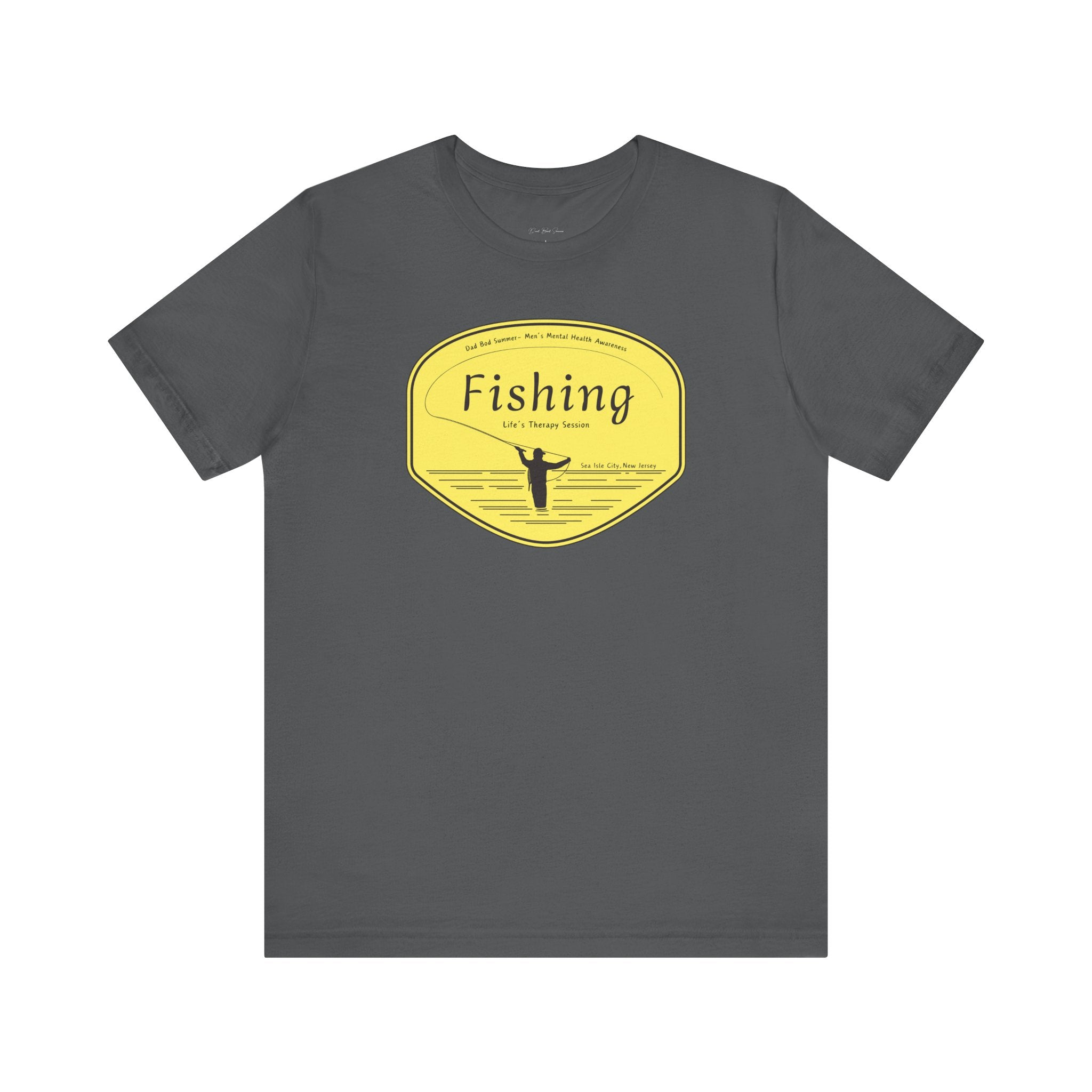"A Therapy Session On The Water" - Fishing T Shirts