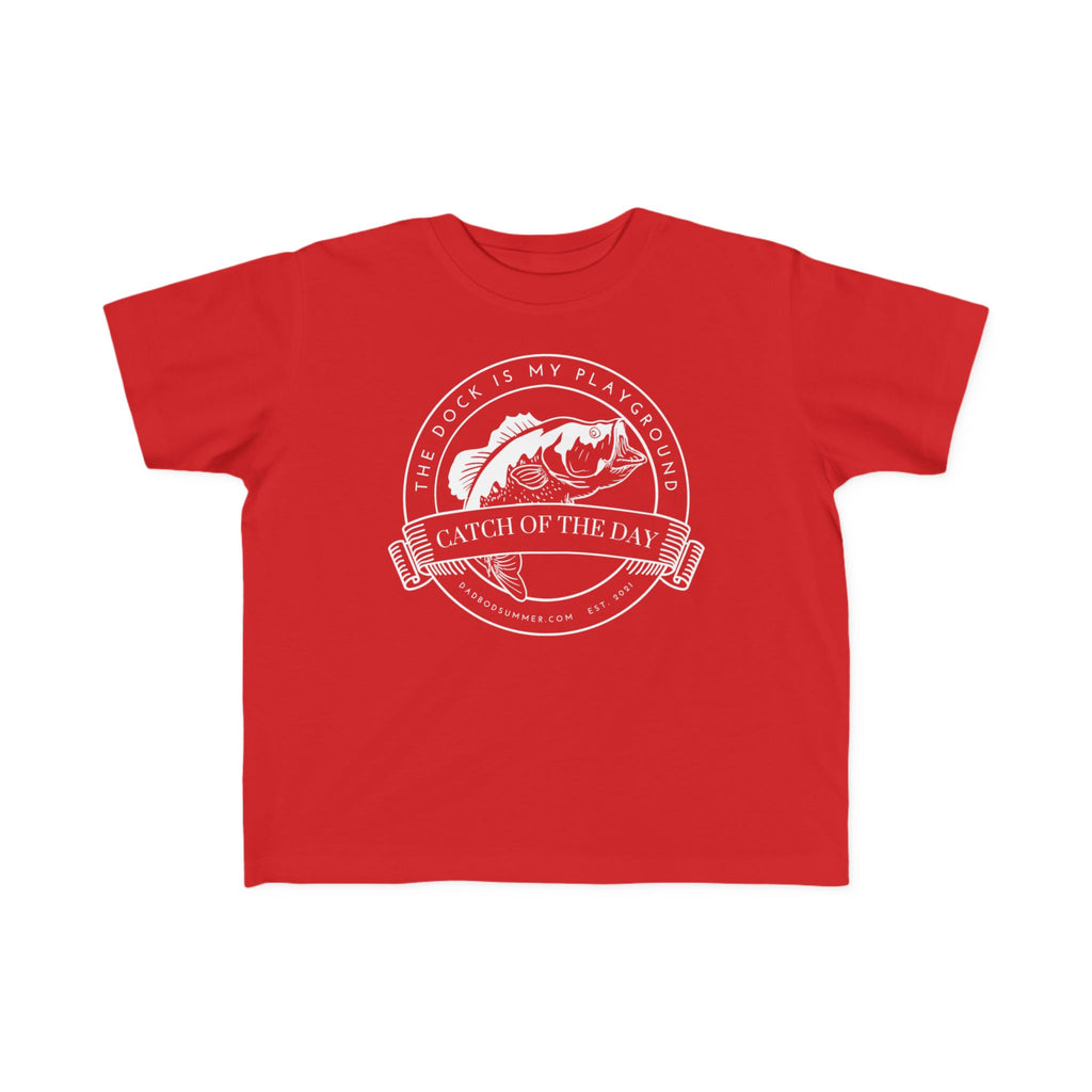 The Dock Is My Playground | Toddler Fishing Shirt