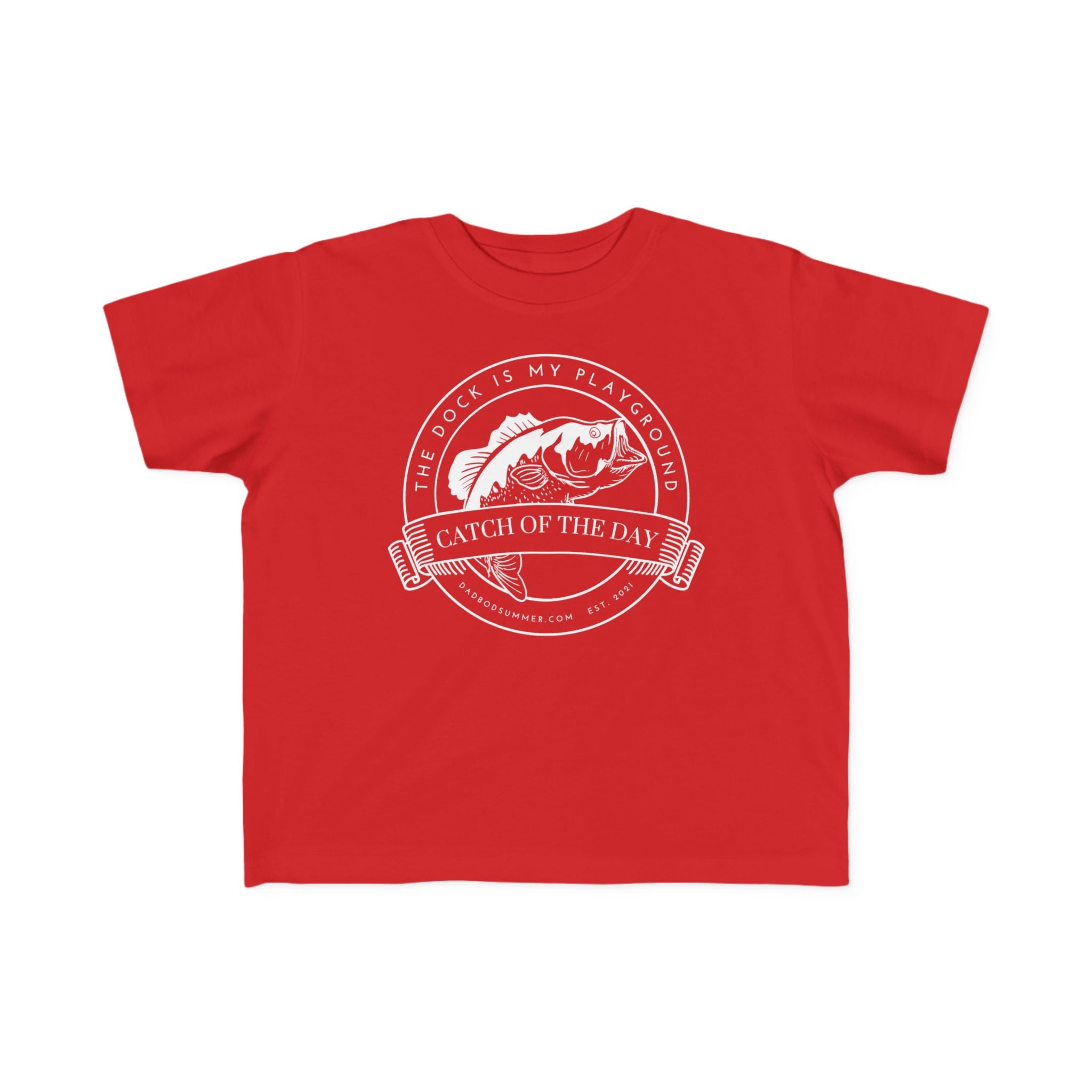 The Dock Is My Playground | Toddler Fishing Shirt