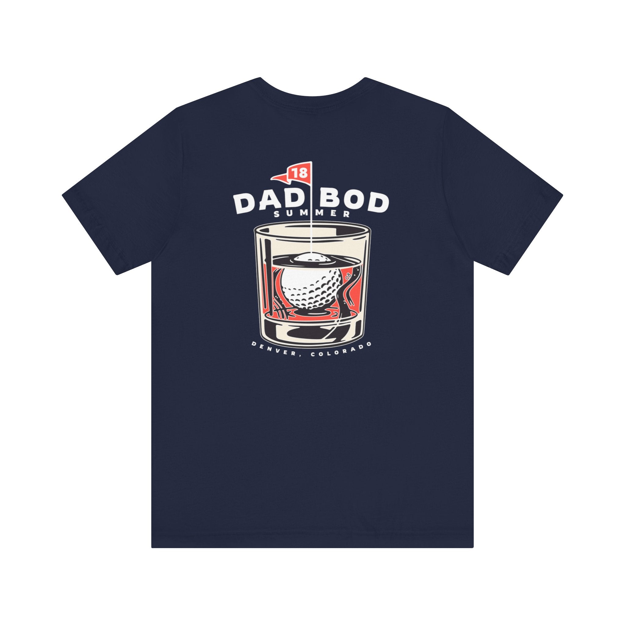 "Denver Colorado Golf & Drinking Whiskey" - Golf T Shirts
