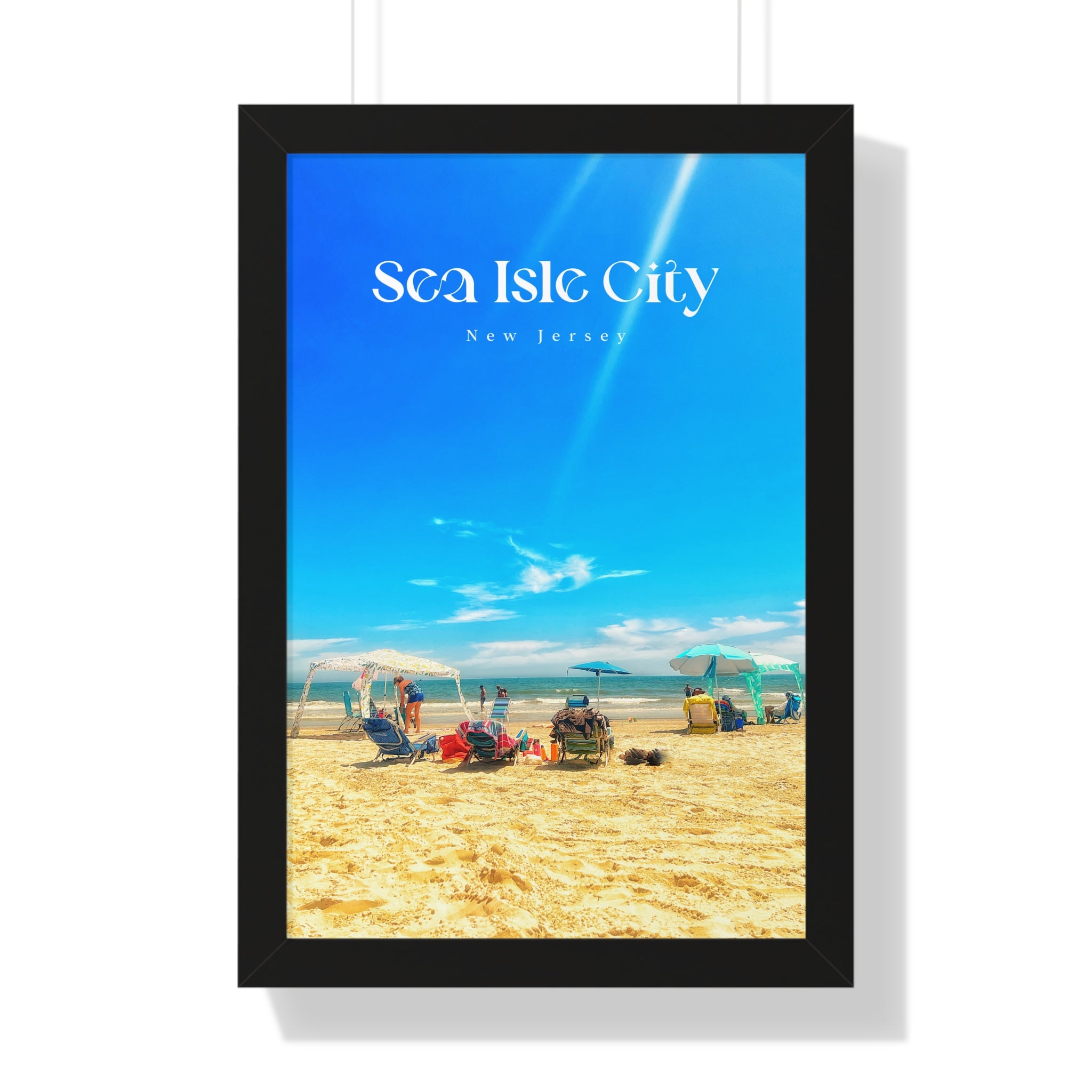 Sea Isle City Wall Art - Beach House Wall Art - Beach Wall Art - Sea Isle City