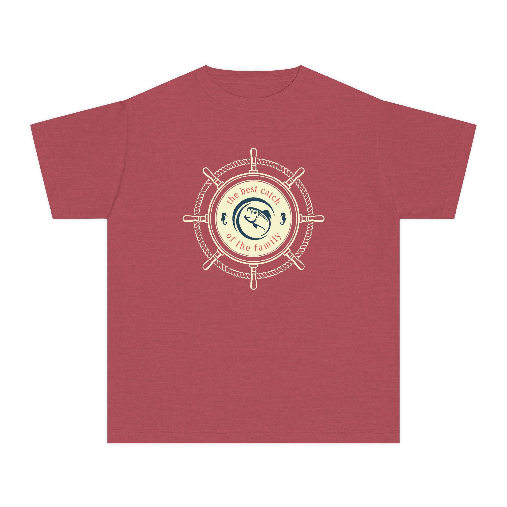 The Best Catch Of The Family | Kids Fishing Shirt