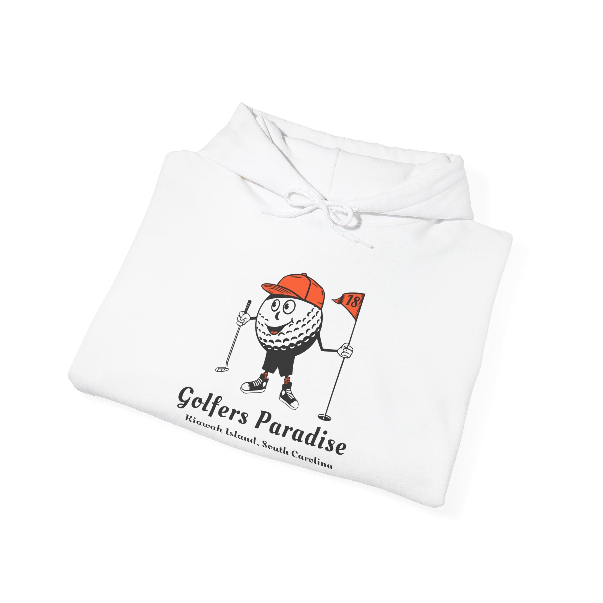 "Kiawah Island, South Carolina Golf Paradise" - Golf Hoodie