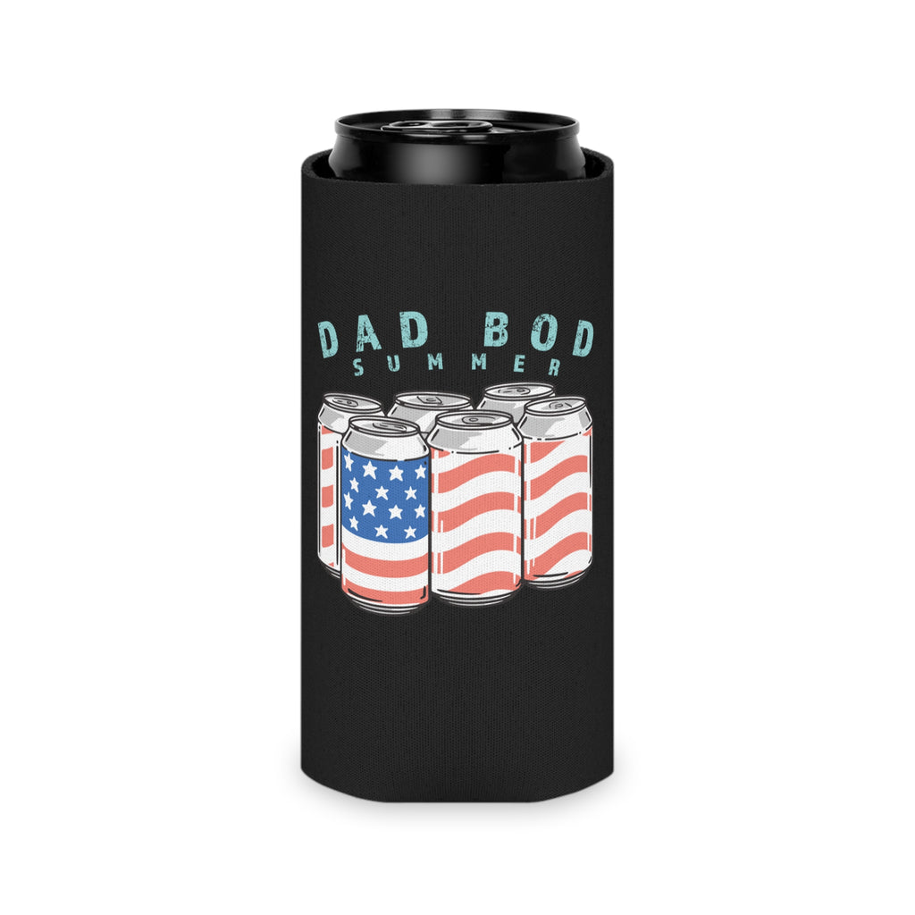 Regular & Slim Beer Can Koozies - Dad Bod Summer