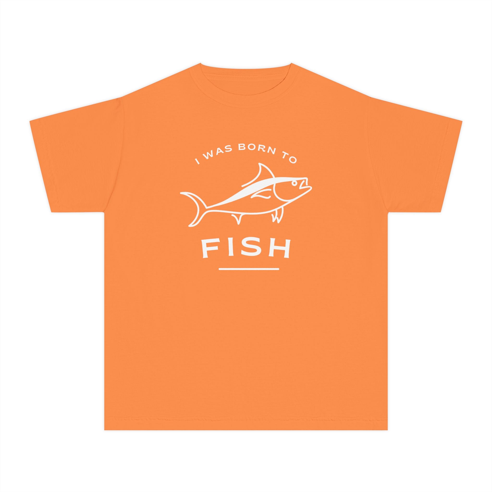 I Was Born To Fish | Kids Fishing Shirt