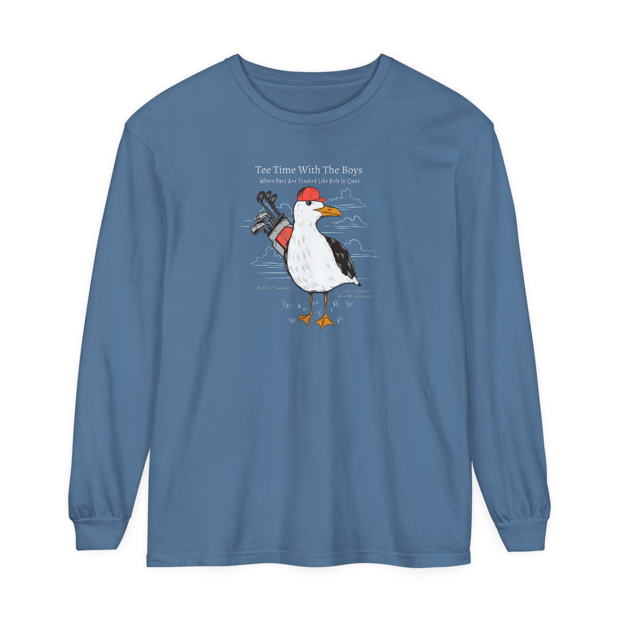 "Tee Time With The Boys" - Long Sleeve Golf Shirt