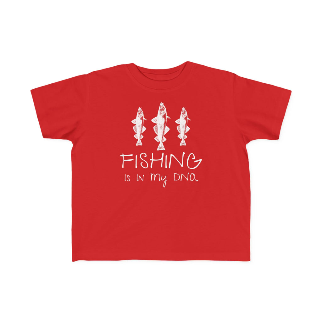 Fishing Is In My DNA | Toddler Fishing Shirt