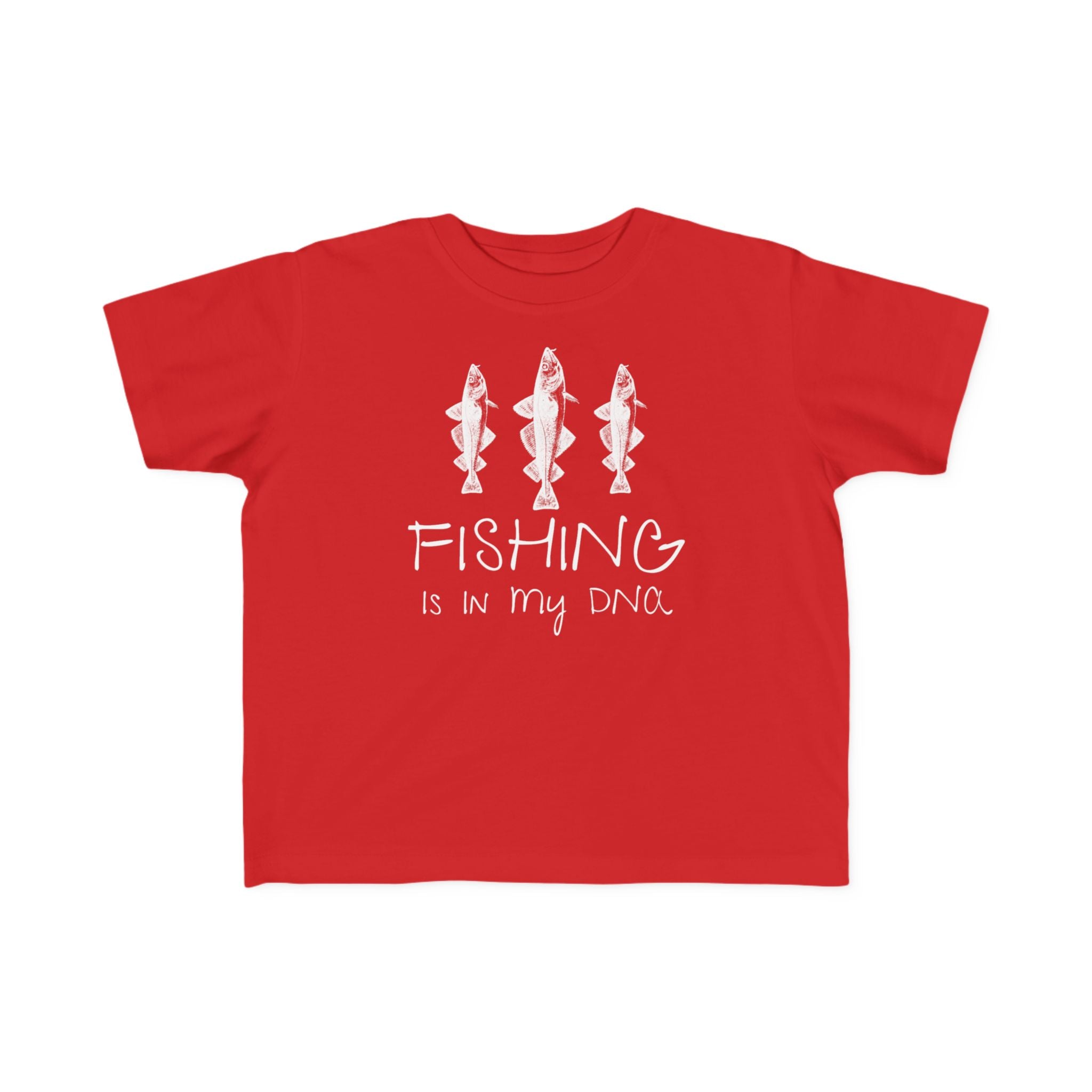Fishing Is In My DNA | Toddler Fishing Shirt