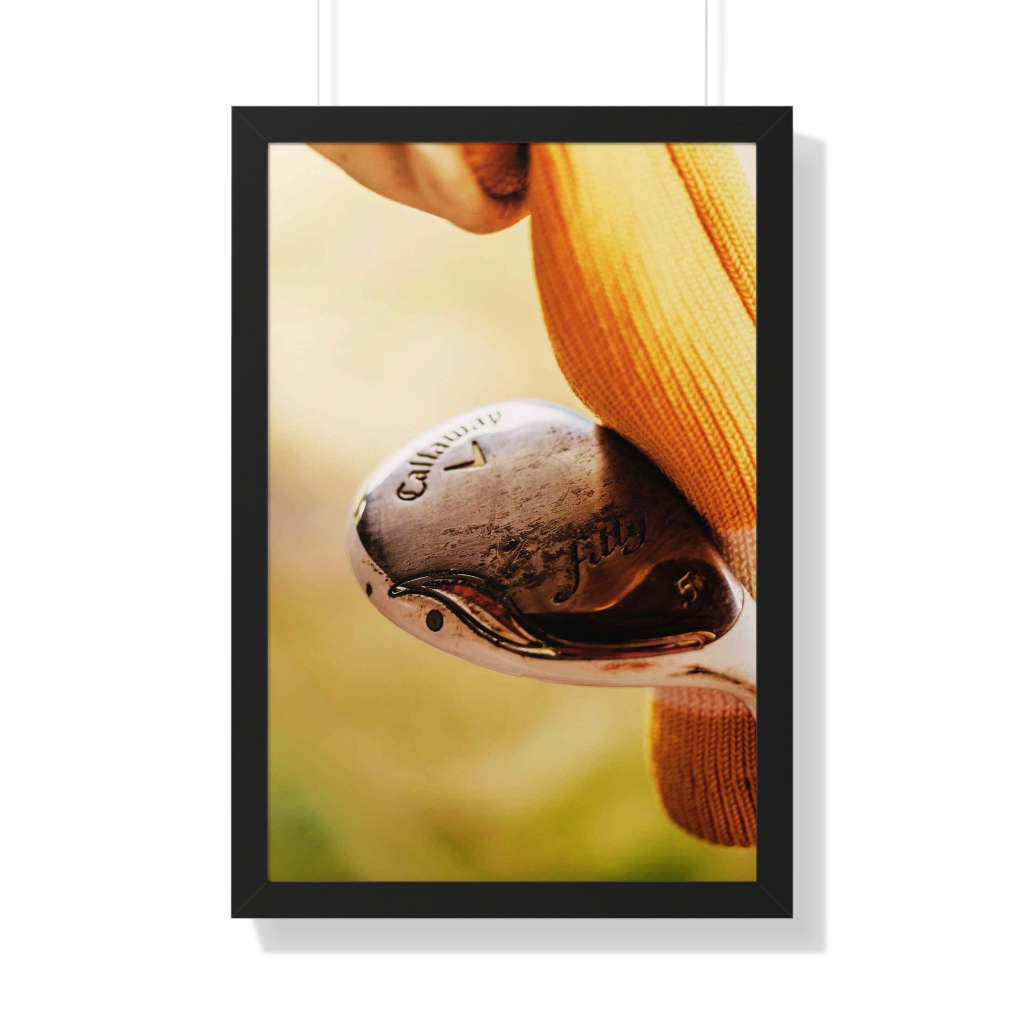 "Golf Clubs" - Golf Wall Art