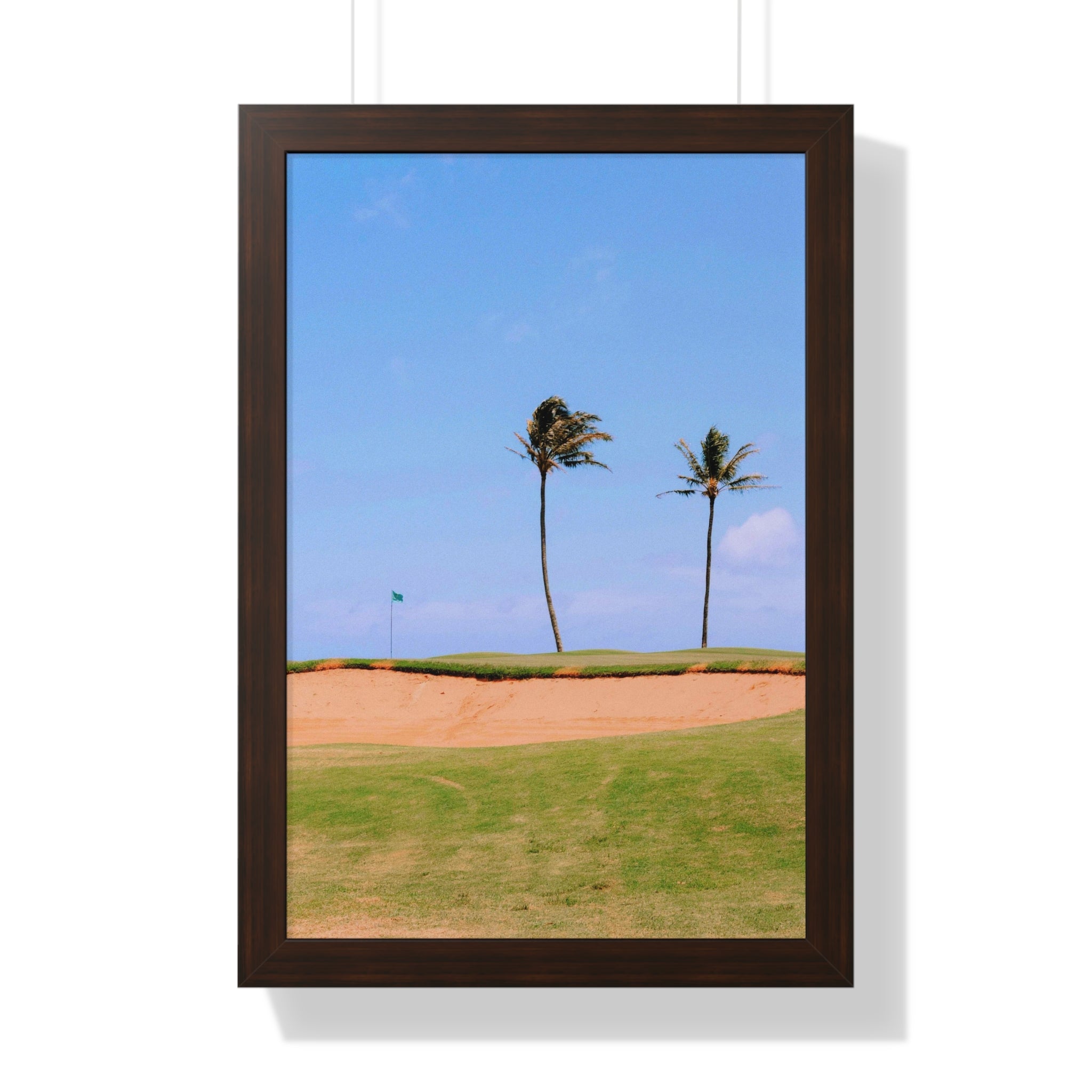 "Beach Golf Course" - Golf Wall Art