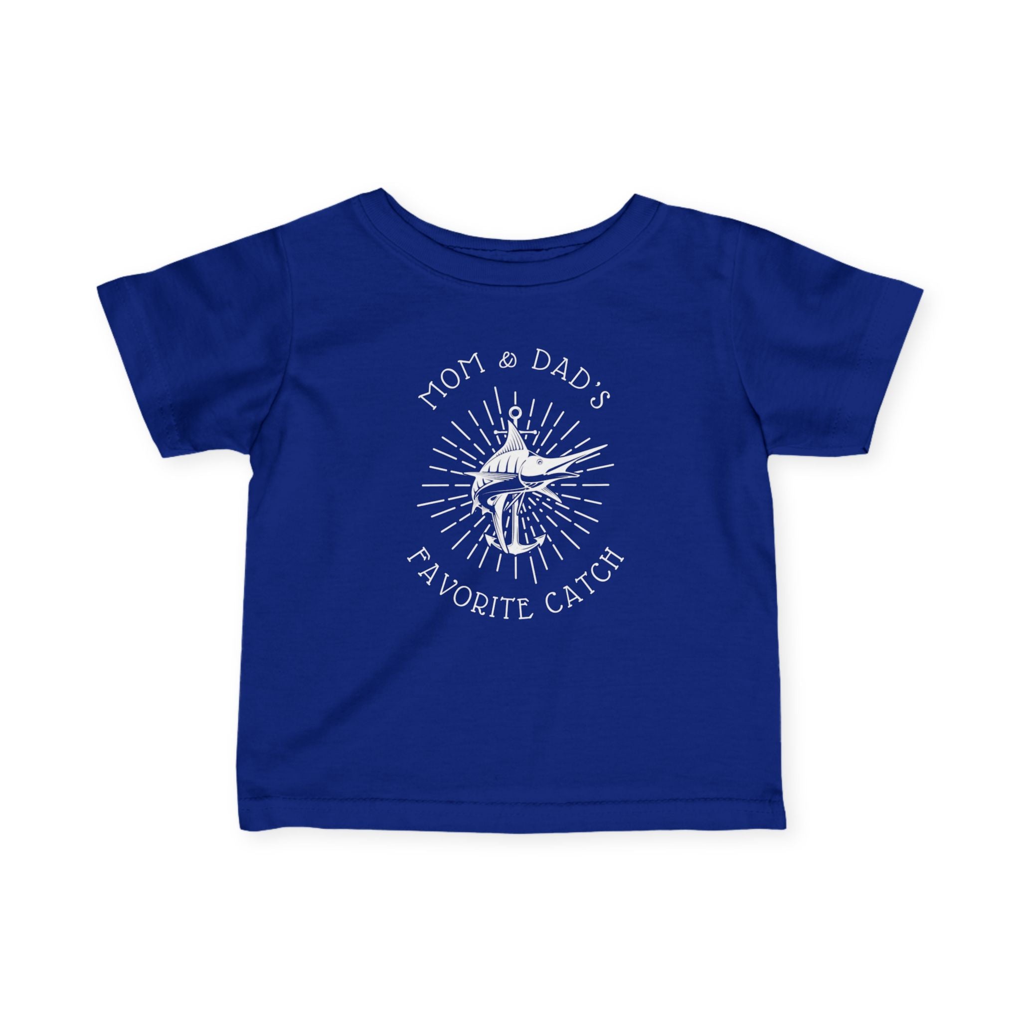 Mom and Dad's Favorite Catch | Baby Fishing Shirts