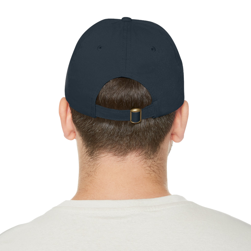 Dad Bod Summer Hat with Leather Patch - Dad Bod Summer