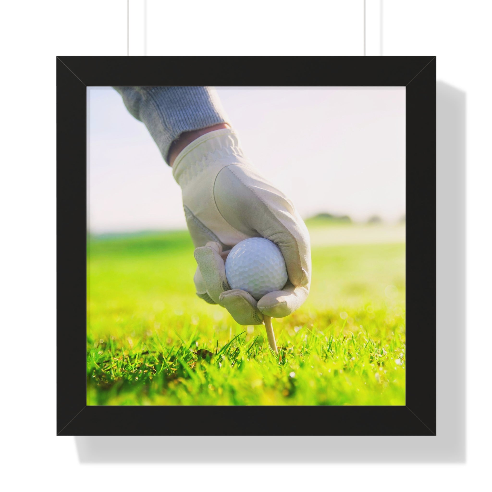 "Teeing Off" - Golf Wall Art
