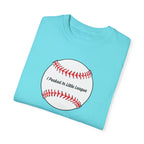 "I Peaked in Little League" - Funny Baseball Shirts