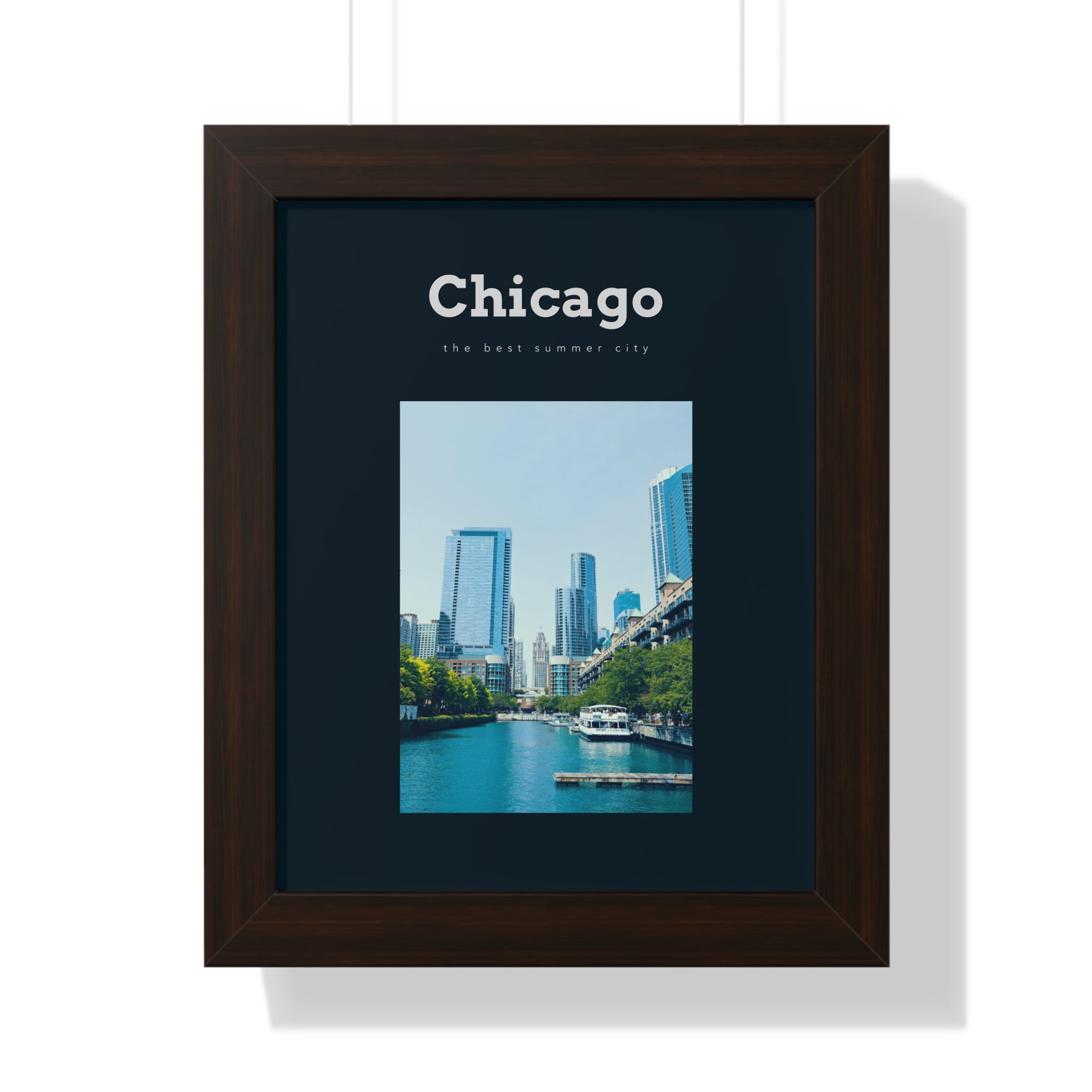 Chicago is "The Best Summer City" - Chicago Wall Art - Chicago CIty Wall Art
