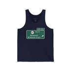 "Wildwood Exit Sign" - Beach Tank Tops
