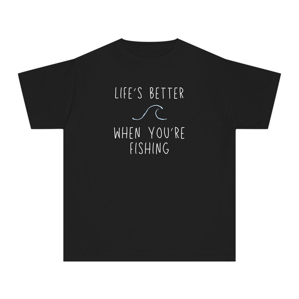 Life's Better When You're Fishing | Kids Fishing Shirt