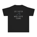 Life's Better When You're Fishing | Kids Fishing Shirt