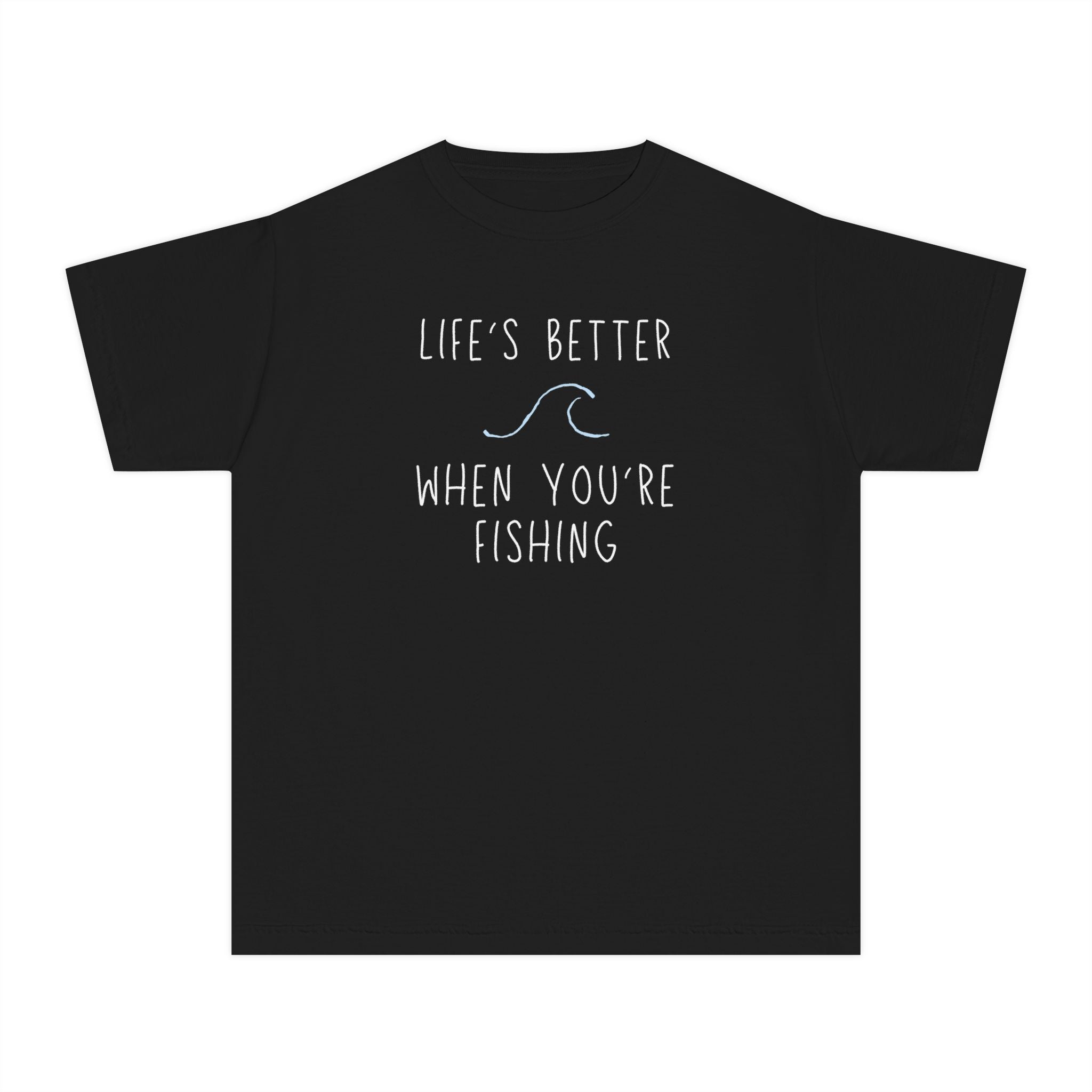 Life's Better When You're Fishing | Kids Fishing Shirt