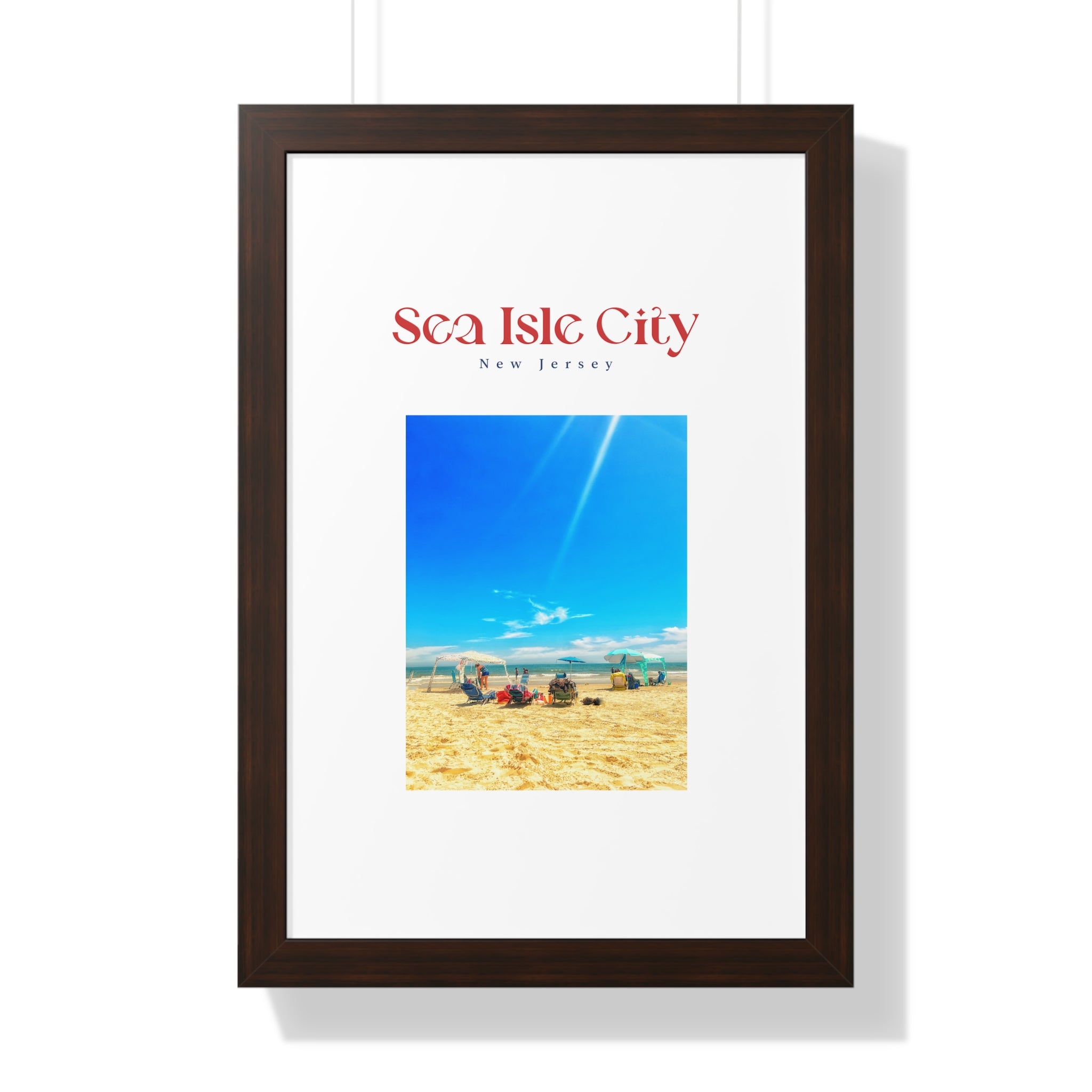 45th Street Beach - Sea Isle City Wall Art - Beach House Wall Art - Sea Isle City