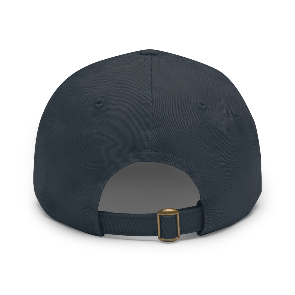 Short King Summer Hat with Leather Patch - Dad Bod Summer